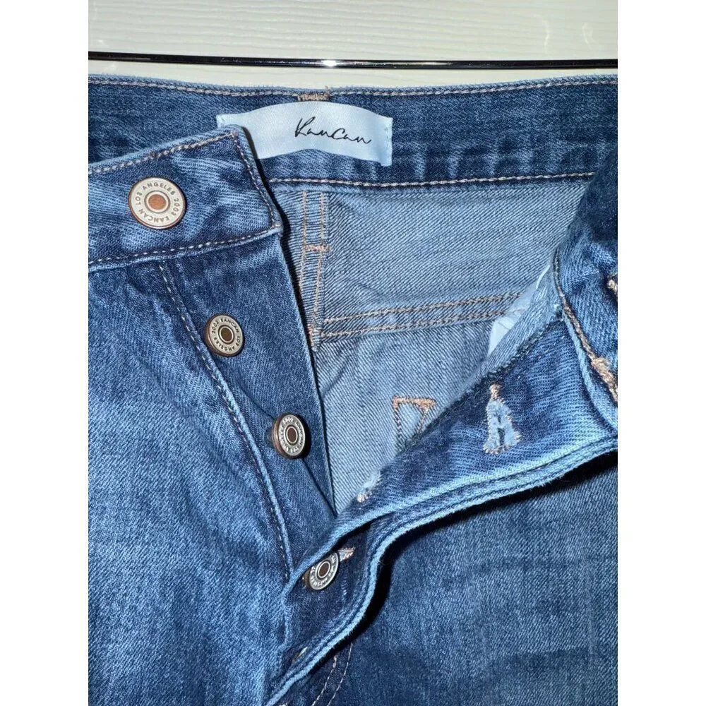 Kancan Dixon Ultra High Rise 90's Boyfriend Jeans Size 11/30 - Picture 7 of 14